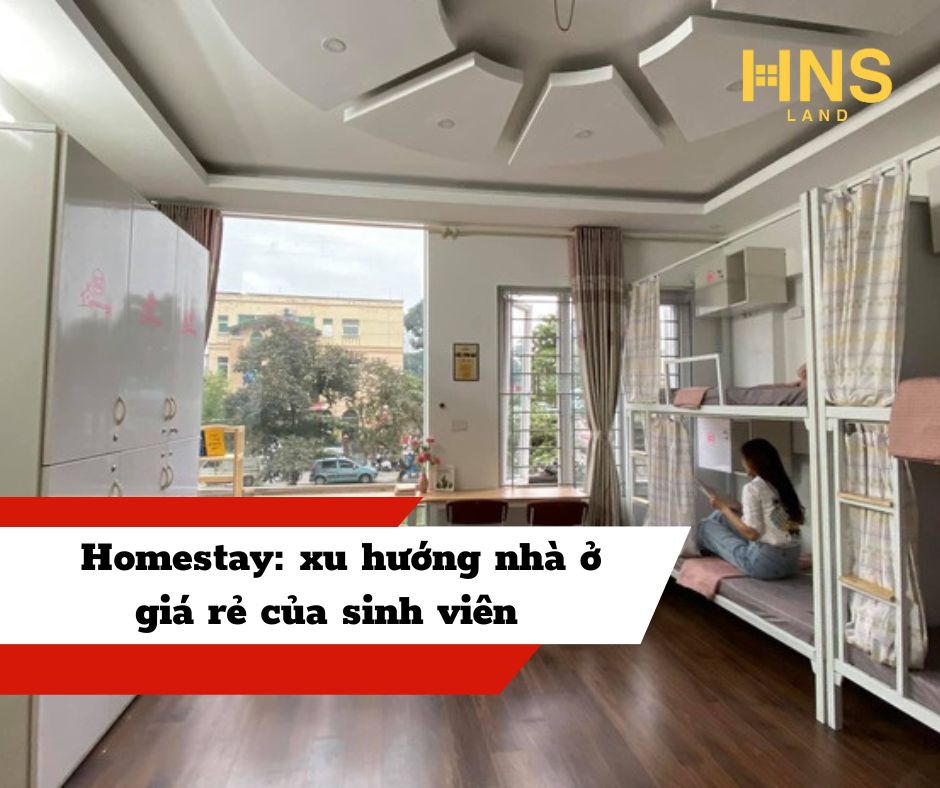 HOMESTAY: XU HƯỚNG NHÀ Ở GIÁ RẺ CỦA SINH VIÊN