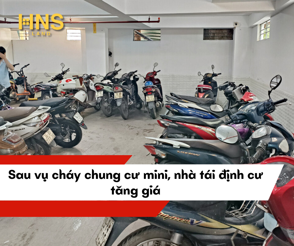 Nhà tái định cư tăng giá, sau vụ cháy chung cư mini