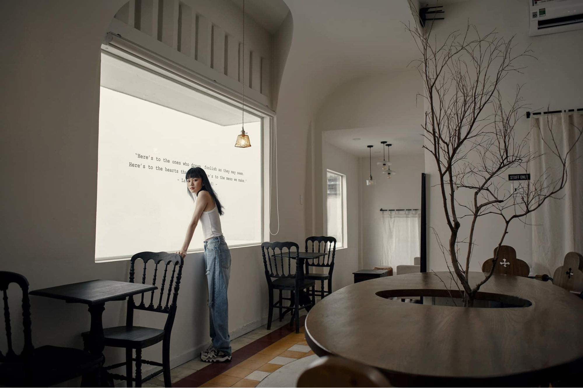 Thiết kế gỗ độc đáo tại Zeraffe Coffee